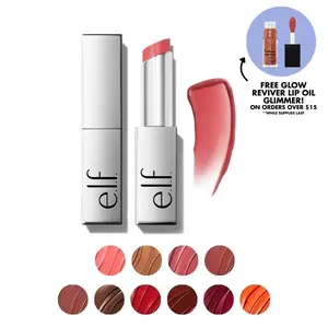 e.l.f. Glow Reviver Lip Oil Stick, Nourishing Lip Oil Stick Infused with Squalane Shea Butter & Jojoba Oil for Buildable Color & Soft Shine 3.3mL