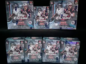 Premium Football Card Break #188 5-2025 Topps Chrome Football Value Boxes 2- 2025 Topps Chrome Football Mega Boxes