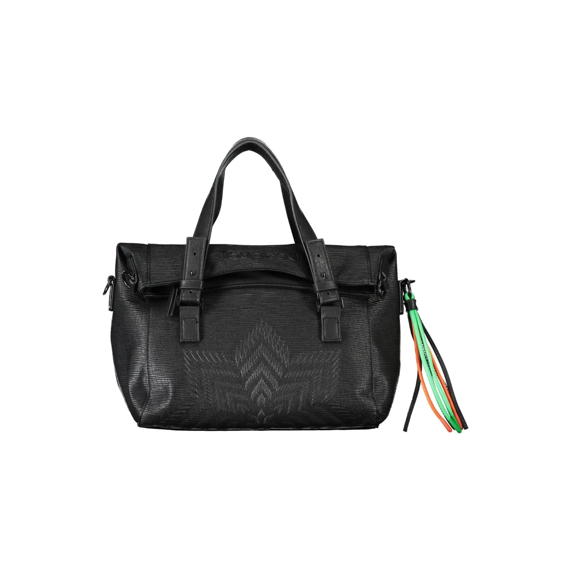 Desigual Black Polyurethane Handbag