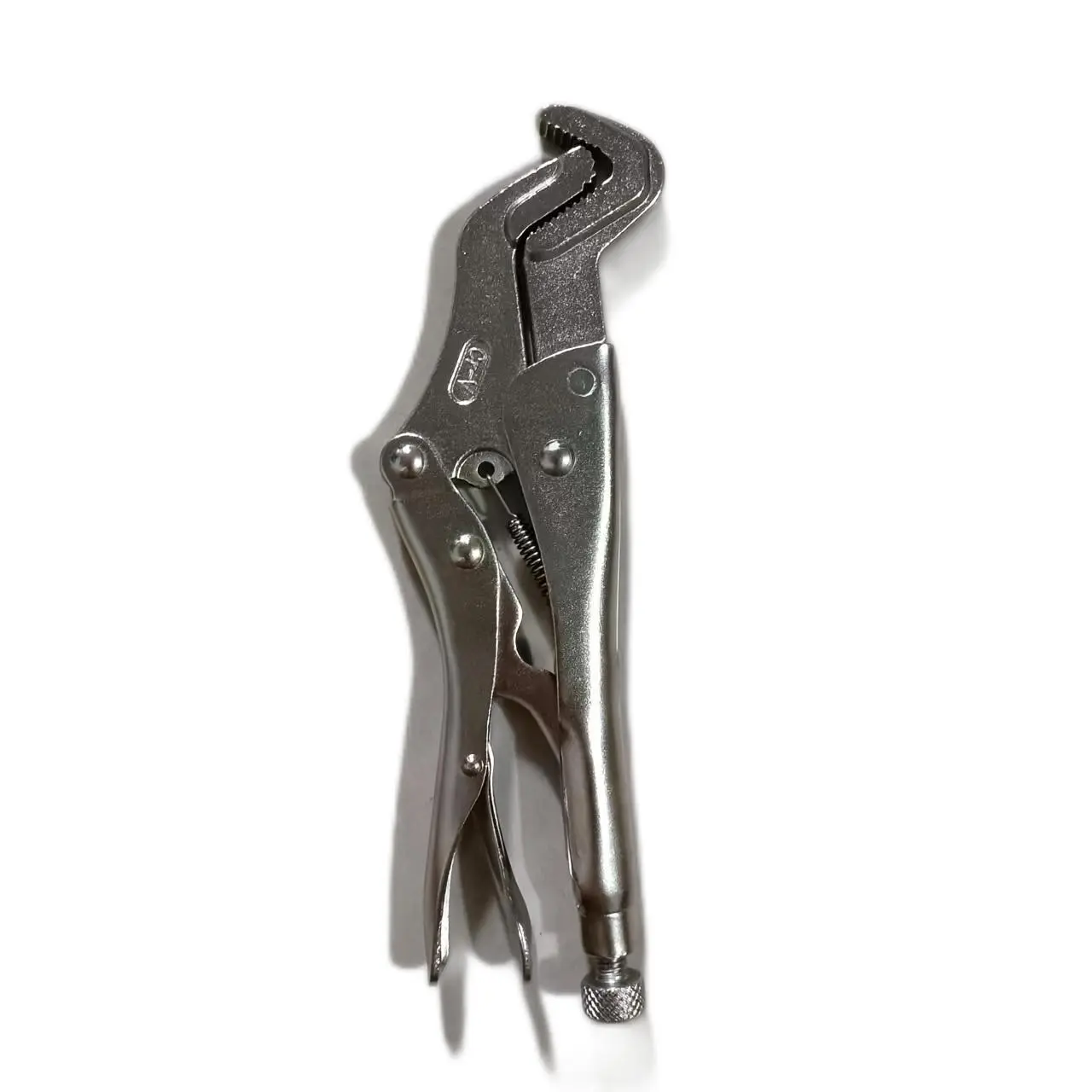 Silver Color Goose Neck Welding Clamp, Industrial U-Shaped Welding Tool for Square and Round Pipes, Welding Fixture Tool