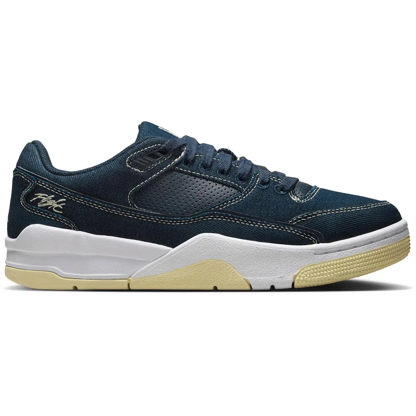 Jordan Flight Court Obsidian White Alabaster (Women's)