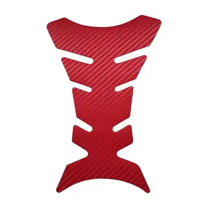 1 Count Carbon Universal Motorcycle Tank Pad Protector Sticker 3d Decal For Yamaha Honda Kawasaki Ktm Bmw Ducati Suzuki