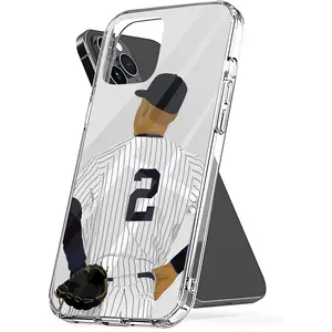 Phone Case Jeter Cover Derek Accessories Shockproof TPU Transparent Compatible with iPhone SE 7 8 X XR 11 12 13 14 15 16 Plus Mini Pro Max Samsung Galaxy Note S9 S10 S20 S21 Ultra Plus Protection Protective