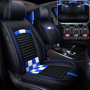 Waterproof Leather Car Seat Covers Durable & Protective for Your Vehicle Easy Installation Versatile Use