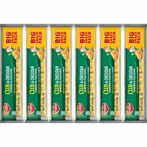 Keebler Products - Keebler - Sandwich Cracker, Club & Cheddar, 8-Cracker Snack Pack, 12 Packs/Box - Sold As 1 Box - Individually packaged. - Eight crackers per pack.