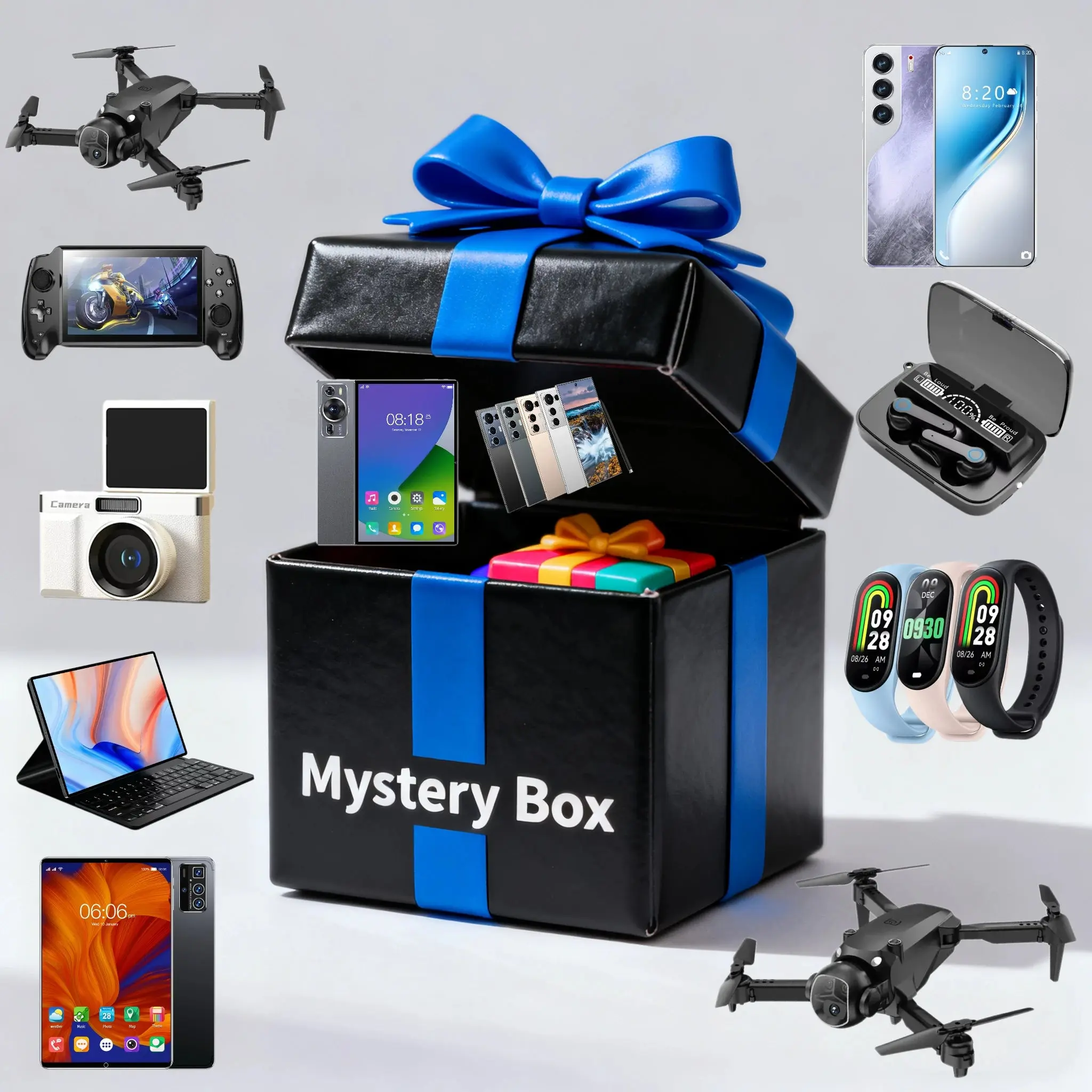 Super Electronics Mystery Box – 5 Surprise Items | Perfect Tech Gift