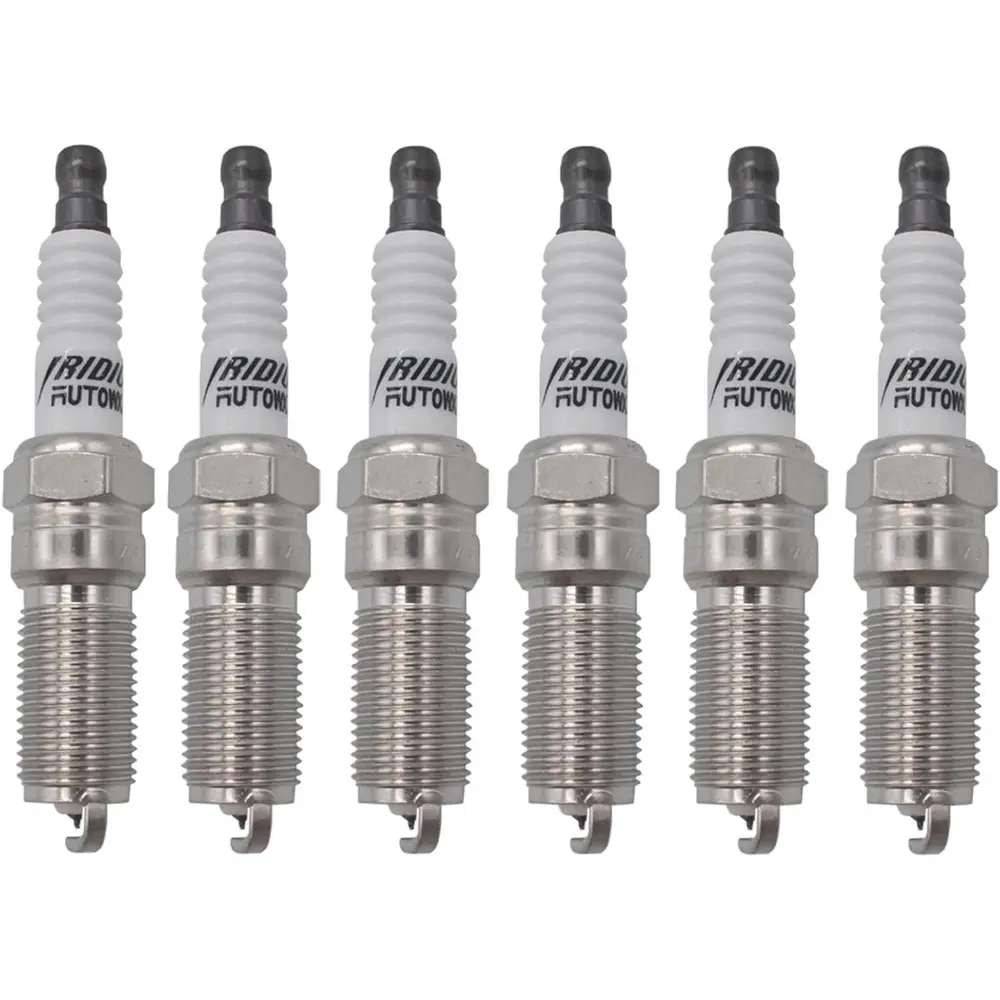 Spark Plug 6pcs Replace 41-109 12622561 LTR6IX-11 6509 Compatible With Dodge Grand Caravan,Ram 1500,LaCrosse,Enclave,Acadia,Mazda CX-9,CTS,Lincoln,Ford F150,Taurus,Explorer,Flex,Edge