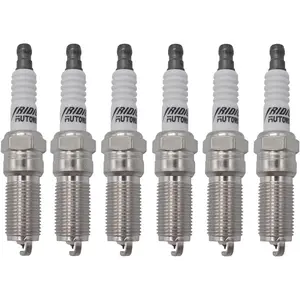 Spark Plug 6pcs Replace 41-109 12622561 LTR6IX-11 6509 Compatible With Dodge Grand Caravan,Ram 1500,LaCrosse,Enclave,Acadia,Mazda CX-9,CTS,Lincoln,Ford F150,Taurus,Explorer,Flex,Edge