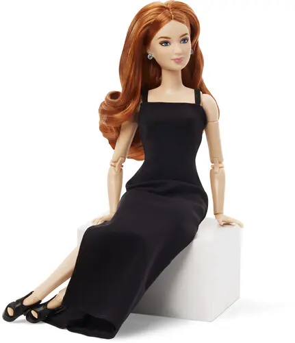 knee length dresses for ladies Unique Vintage Plus Size Barbie Black Solo in The Spotlight Strapless Wiggle Dress