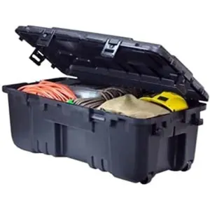 *1819 XXL HINGED Storage Box - 108 Quart Black