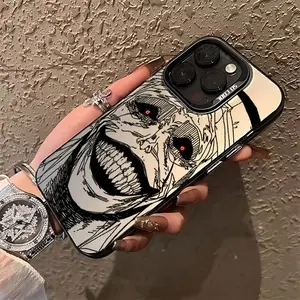 Anime-Themed Phone Cover, Suitable for iPhone Models 16, 15, 14, 13, 12, 11 Mini, Pro, Max, X, XR, XS Max, Featuring a Shock-Resistant Matte Finish