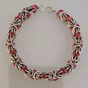 Handmade Trizantine Chainmaille Bracelet