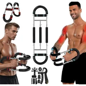 Adjustable Chest Workout Equipment for Men Spring Resistance Home Fitness Multi Functional Strength Training Machine Chest Trainer hand grip strengthener