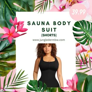 Women's Sauna Body Suit - Thermal Heat Conduction - Bodysuit, Womenswear Sleeveless Minimalist Basic Comfort Tops