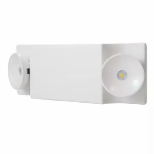 SEL White Integrated LED Plastic E Light with NiCad Battery and Coverage Area of 25 ft.