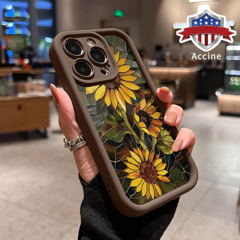 Stained Glass Sunflower iPhone Case 17/16/15 Pro Max 14 Plus/13/12/11 Pro/Air Art Deco Aesthetic Precise Fit Full Protection - TikTok Shop Stained Glass Sunflower iPhone Case 17/16/15 Pro Max 14 Plus/13/12/11 Pro/Air Art Deco Aesthetic Precise Fit Full Protection - TikTok Shop