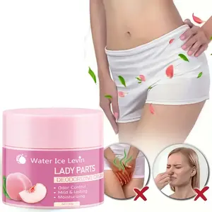 Water ice Levin Peach Underarm 30g 72-Hour Deodorant Cream, Gentle Moisturizing and Refreshing for Both Men and Women