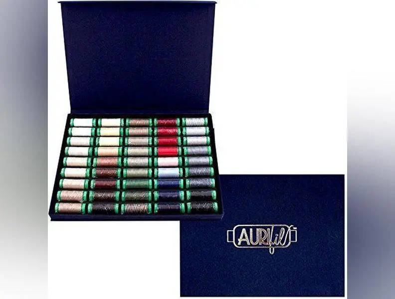 Aurifil Best Selection Box Thread Kit 40wt Cotton 45 Small (164 Yard) Spools