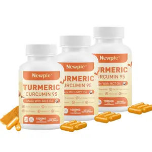 Turmeric Curcumin Supplement with MCT Oil 50mg,120 Capsules 1000mg Turmeric Extract 95% Curcuminoids,Fat Soluble Vitamin C,Bee Propolis, Ginger,Vitamin D3,Zine,Non-GMO, Gluten Free (1) bitter melon tiktokshopspringglowup