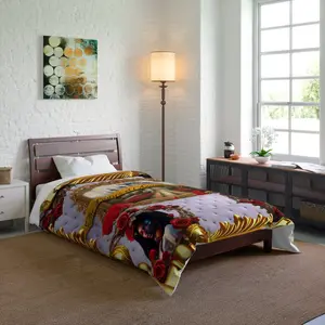 Lady’s of Ancient Adornments- White fluffy Comforter