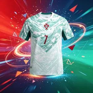 2026 Portugal 7# Cristiano Ronaldo Short And Long Sleeve Soccer Jersey Fans Version Breathable