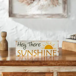 Hey There Sunshine Wall Sign