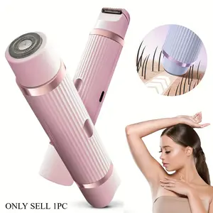 Women's Multi-Functional Electric Hair Remover Kit, USB Rechargeable, Ideal for Brows, Nose, Face, Legs, Portable and Gentle, Perfect Gift