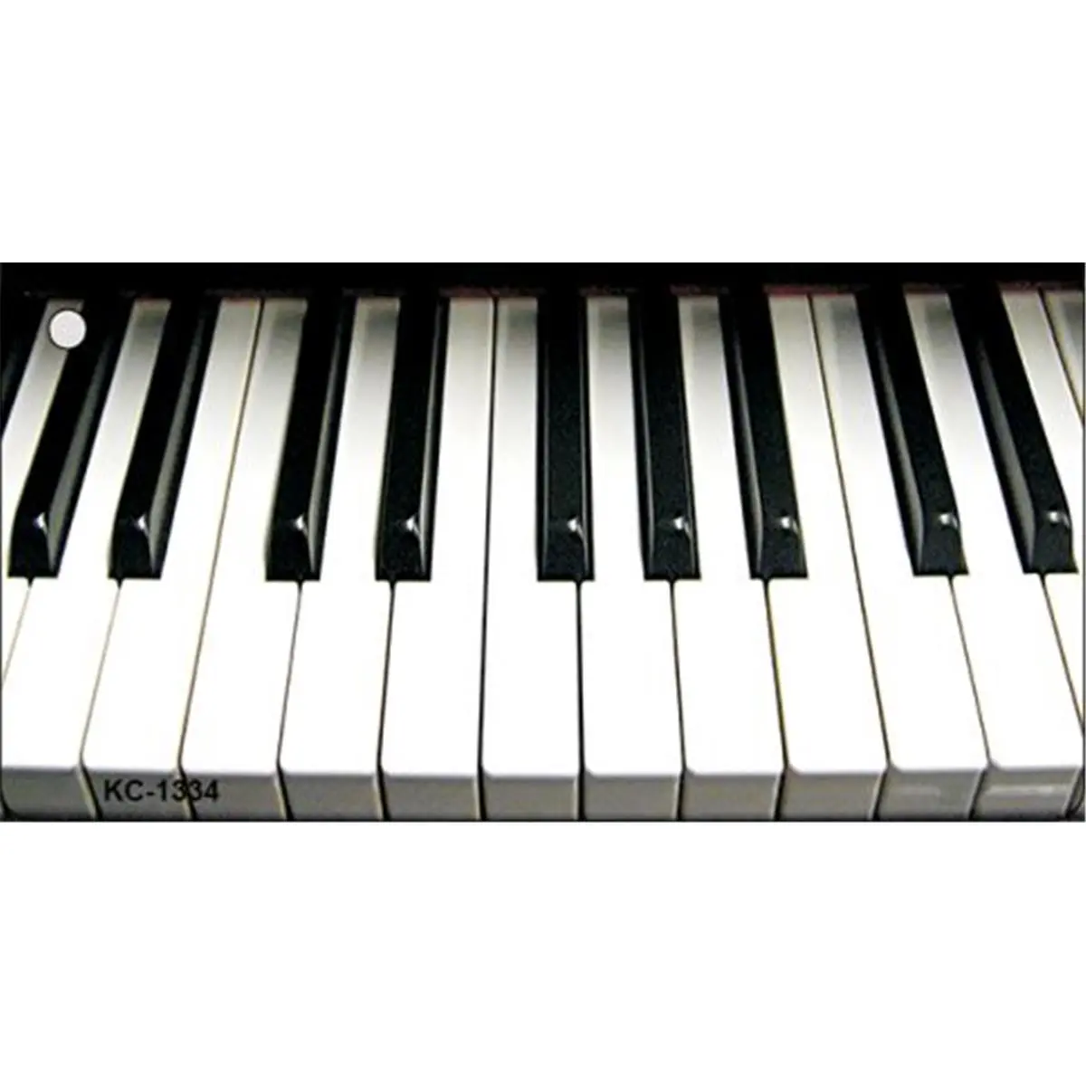 212 MAIN Smart Blonde Rectangular Piano Keyboard Novelty Key Chain - Aluminum Alloy, High Gloss, Durable, Lightweight Metal Keys, 1.5x3 in Cars Accessories, Pre-Drilled with Hole Car Interior Decoration, Car Decoration