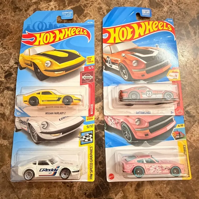 Nissan FairPlay and Datsun 240z  hot wheels