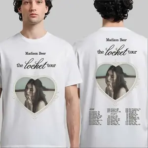 Madison Beer The Locket Tour 2026 World Tour Schedule Dates Two Sided T-Shirt
