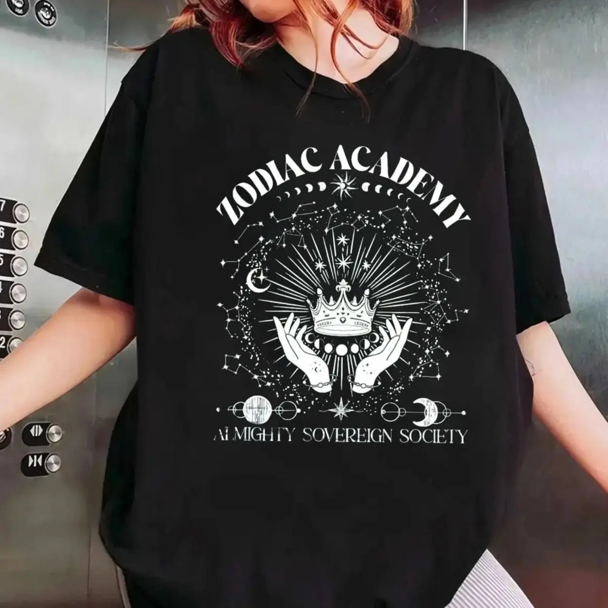 Zodiac Academy Shirt, Celestial Heirs Band tshirt, Almighty Sovereign Society Hoodie, Unisex Tee