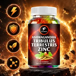 Delicious Vitamin C Gummies, With Zinc, Tribulus Terrestris, Ashwagandha, Support Energy + Vitality, Immune, Packaging May Vary