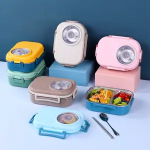 1 set of 304 stainless steel lunch boxes, including tableware, lunch boxes, dinner boxes, outdoor lunch boxes, bento boxes, insulated lunch boxes with insulated bags, portable multi-layer lunch boxes for office workers outdoors, insulated lunch boxes