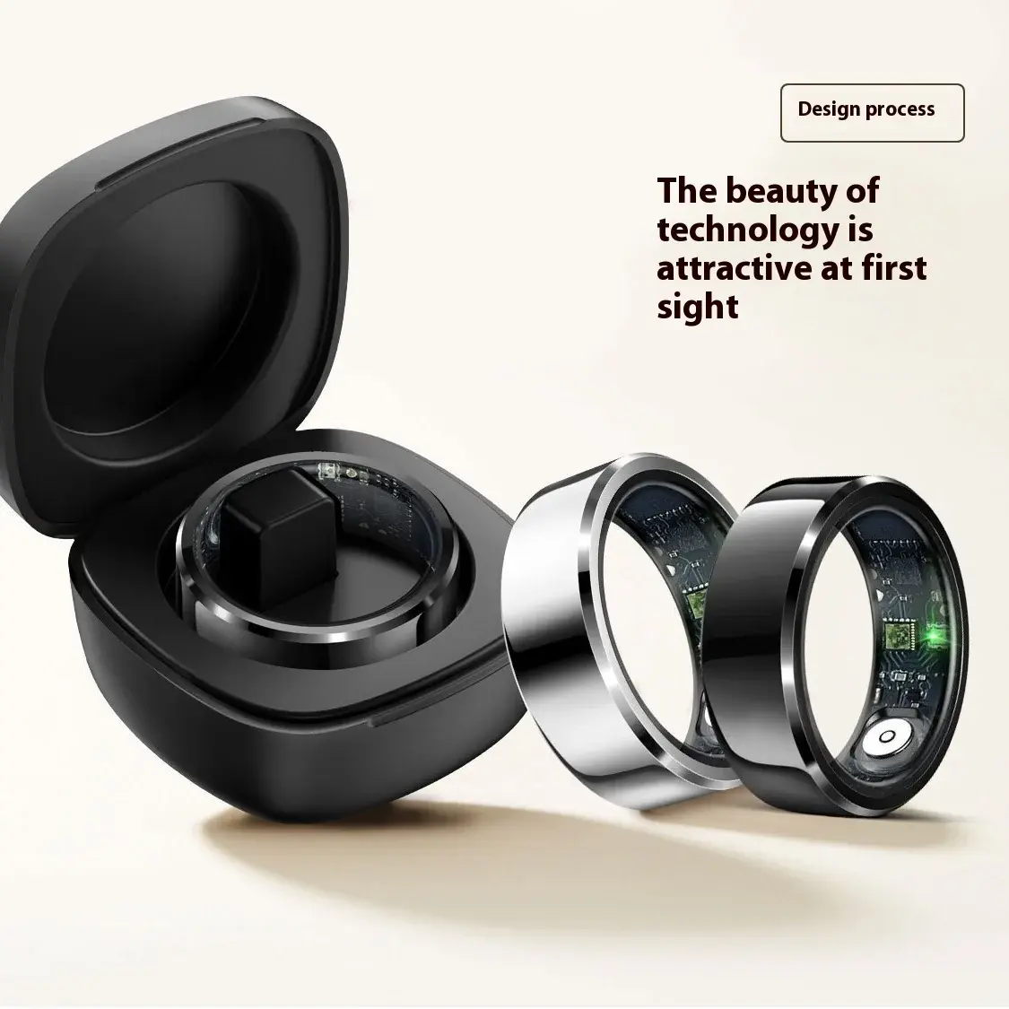 Orbit Smart Ring Sleep Step Counting Waterproof Bluetooth Camera Ring