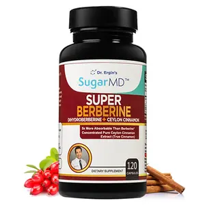 Berberine Health Supplement, Supports blood sugar health,120 Capsules
