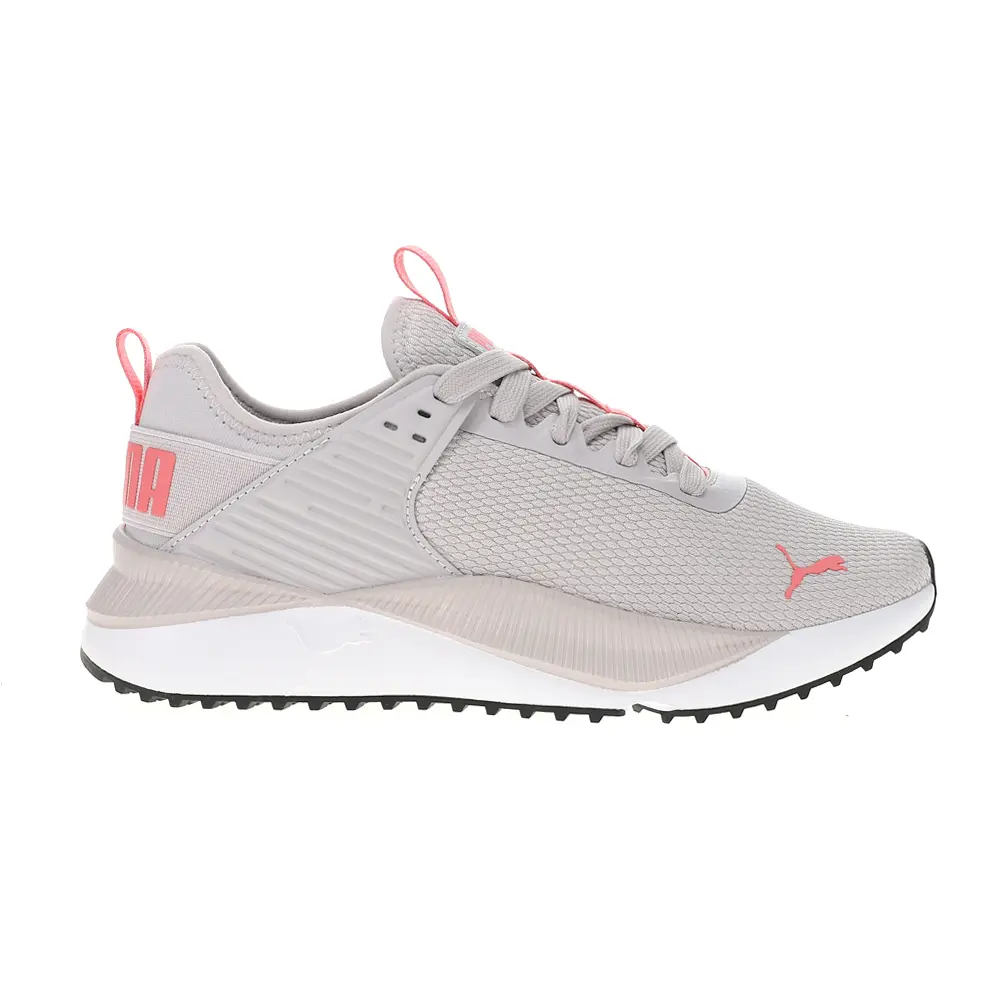 PUMA Womens Pc Runner Mesh Lace Up Sneakers Shoes - Grey