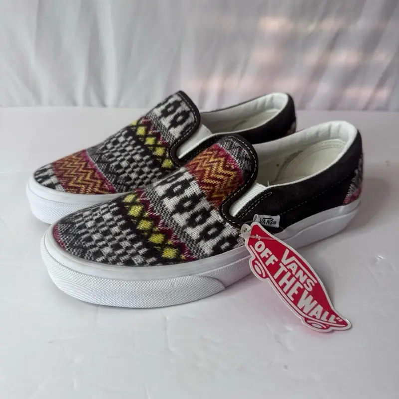 Vans Slip-On Casual Shoes, Men's Size 4.5, Women's Size 6