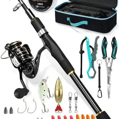 deep sea fishing rod and reel for sale Ocean Tech 7000 Saltwater Spinning Combo Telescopic fishing pole is 13 Fishing's Swimbait Reel goodnight Standard Options:32
