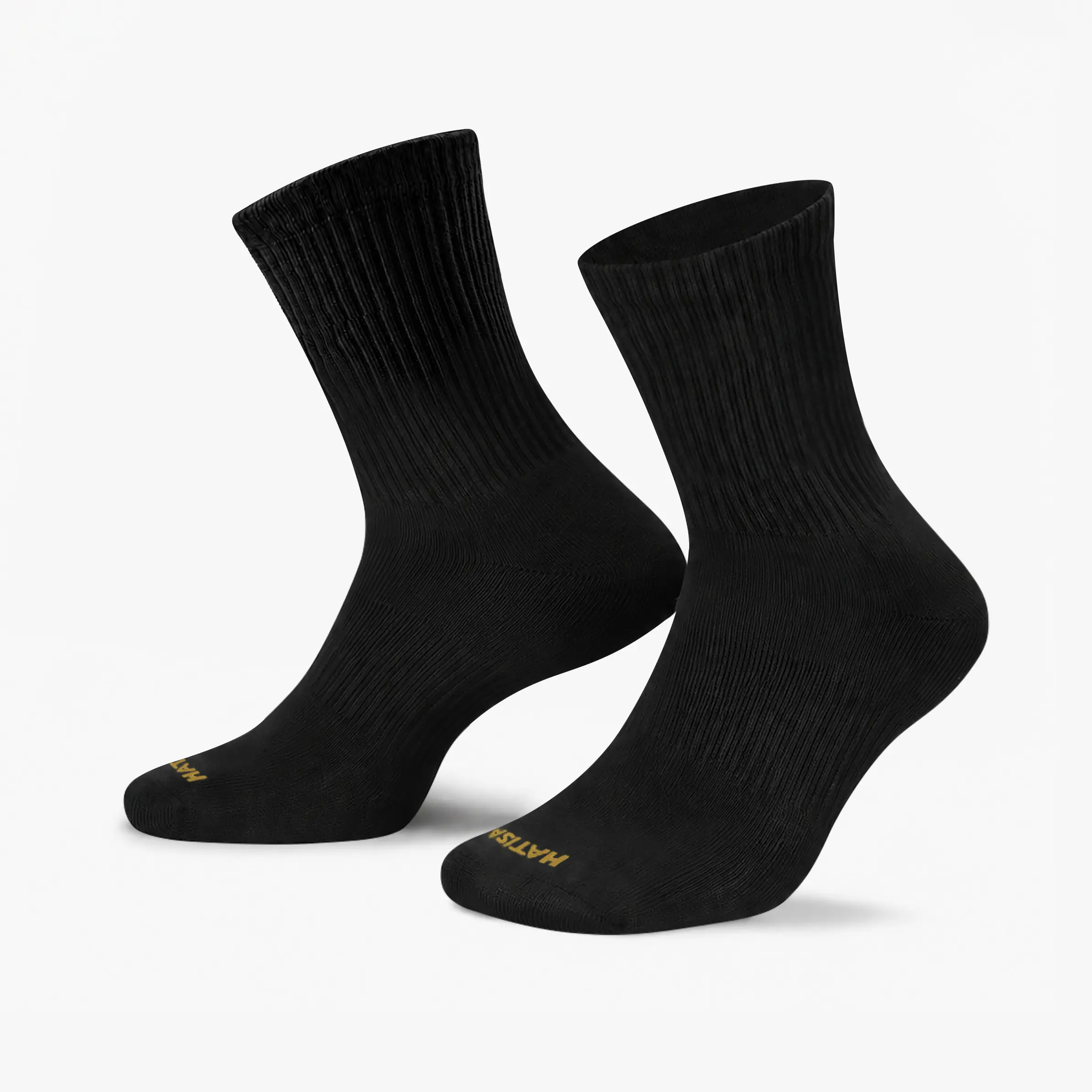 Men's 6-Pack Athleisure Crew Socks, Size 7-12, Combed Cotton, Mesh Breathable, Long-Lasting Anti-Odor, Moisture-Wicking, Non-Binding Stretch, Shape-Retaining, All Season Wear for Casual & Athletic Activities