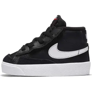 Toddler's Nike Blazer Mid '77 Black/White-White-Team Orange (DA4088 002)