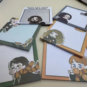 Magic World Sticky Notes, Cute Appearance, Sticky Notes, Message Book - Lovely, Beautiful, Durable - Suitable for Party Gifts