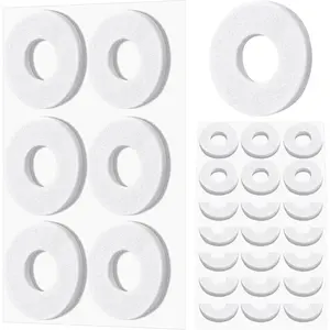 36 Pcs Callus Cushions Callus Pads for Bottom of Foot Round Corn Cushions Pads for Feet Soft Adhesive Felt Corn Pads for Ball and Side of Foot, Pain Relief from Shoe