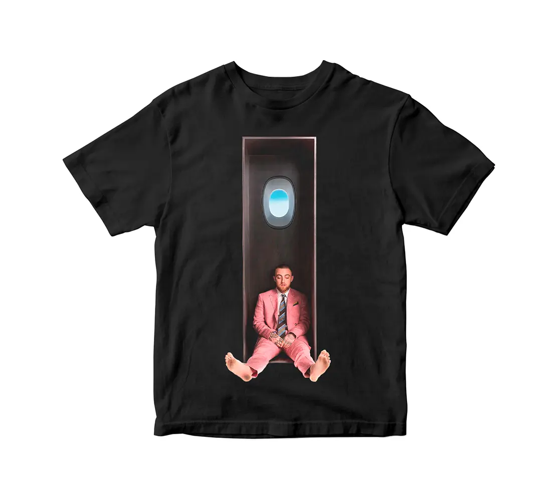 Swimming - Mac Miller Comfort Color T-Shirt for Women for Men Unisex Graphic Tee Streetwear Crewneck Casual Top Clothing Menswear Outfits .