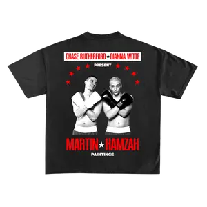 MARTIN - HAMZAH Fight Slushy Noobz Shirt - Hamzah The Fantastic - Martin The Kid Unisex Heavy Cotton Tee