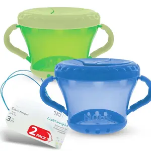 2-Pack Snack Keepers  Blue and Green