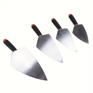 2024 Putty Knife Set Multiple Sizes Stainless Steel Concrete Scraper Masonry Hand Tools for Dry Wall Applying
