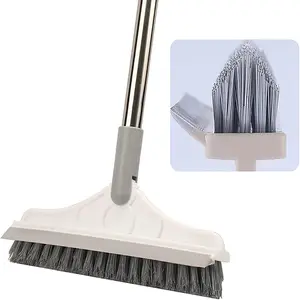 Bathroom tile floor brush, scraper brush, seamless brush, hard-bristled floor brush, bathroom sweep, cleaning brush, Bathroom Cleaning Tool