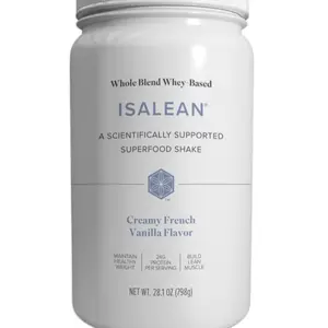 Meal Replacement Protein Shake Supports Healthy Weight & Muscle Growth - Protein Powder Enriched with 23 Vitamins - Creamy French Vanilla, 28.1 Oz (14 Servings) Beverage Energy