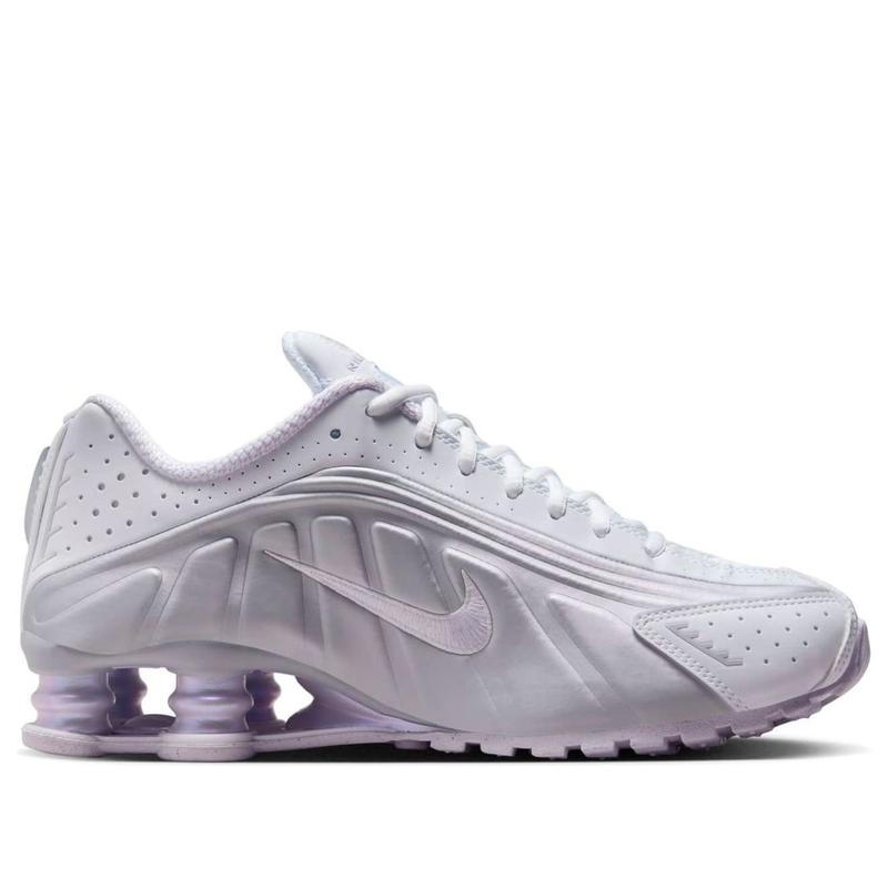 (WMNS) Nike Shox R4 'White Metallic Platinum' HF5076-100