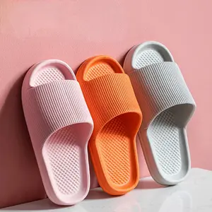 Unisex EVA Home Slippers Soft Sole Non-Slip Bathroom House Slides
